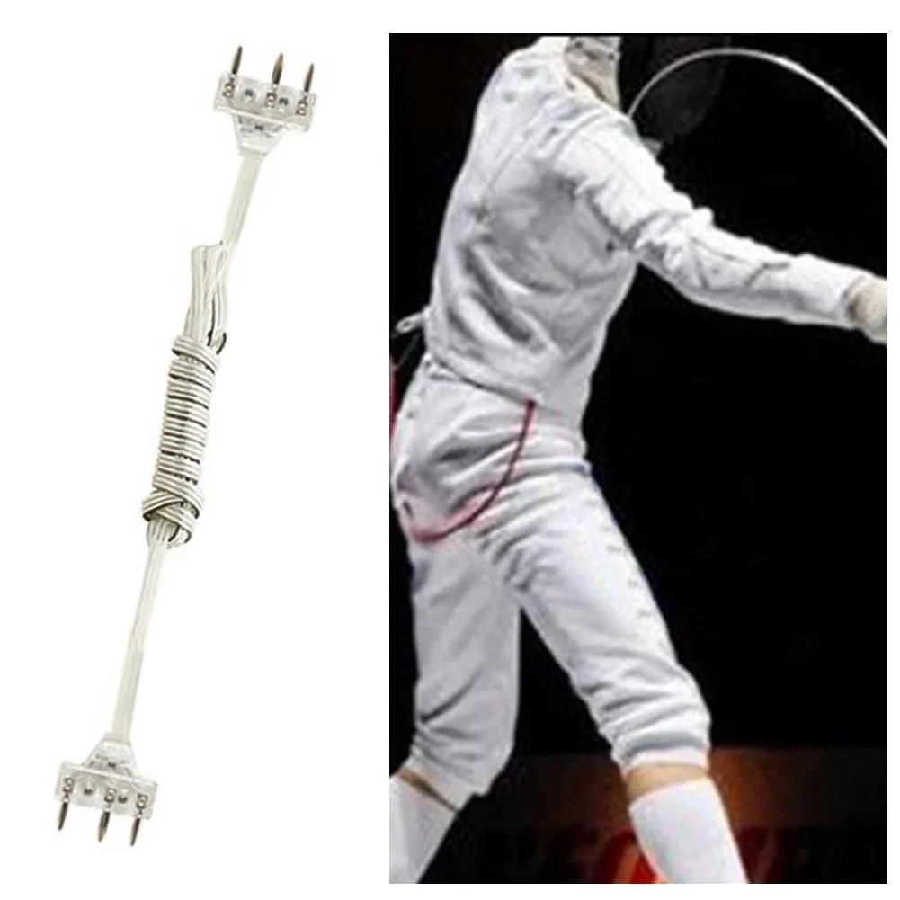 Sport Fencing Body Cord For Foil / Epee Body Cord Mask Cords Fencing Hand Line Clamp Equipment Sports Accessories fencing gears fencing foil wire