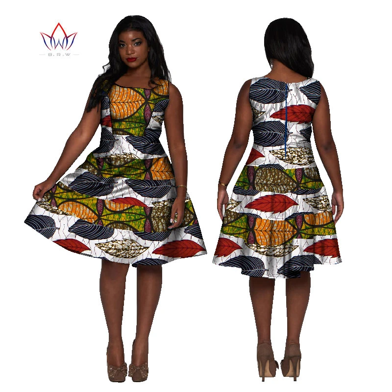 Medisch wangedrag Nederigheid Duplicatie Women African Clothing Dashiki Sleeveless Dress Knee-length A-line African  Print Dresses Plus Size African Clothing Wy1704 - Africa Clothing -  AliExpress