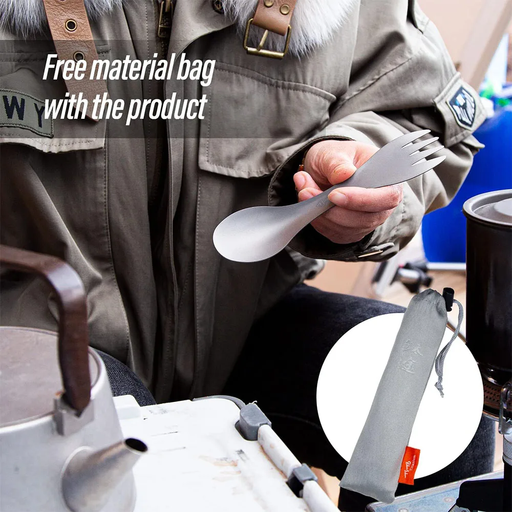 Titanium Spork Set 5