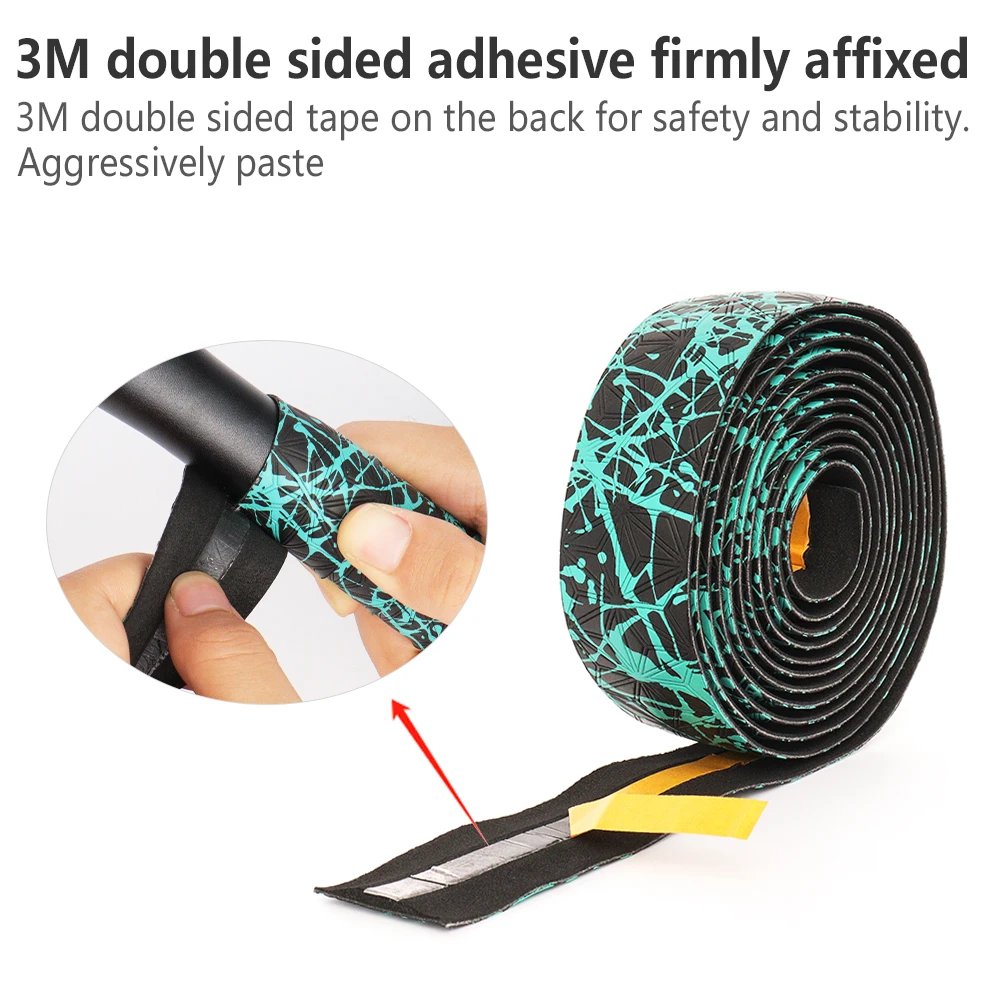 Bicycle Handlebar PU EVA Anti-slip MTB Road Bike Hadnle bar Shock Absorption Sweat Absorption WearResisting Handlebar Tape bike handlebar tape,bicycle handlebar,bicycle handlebar strap