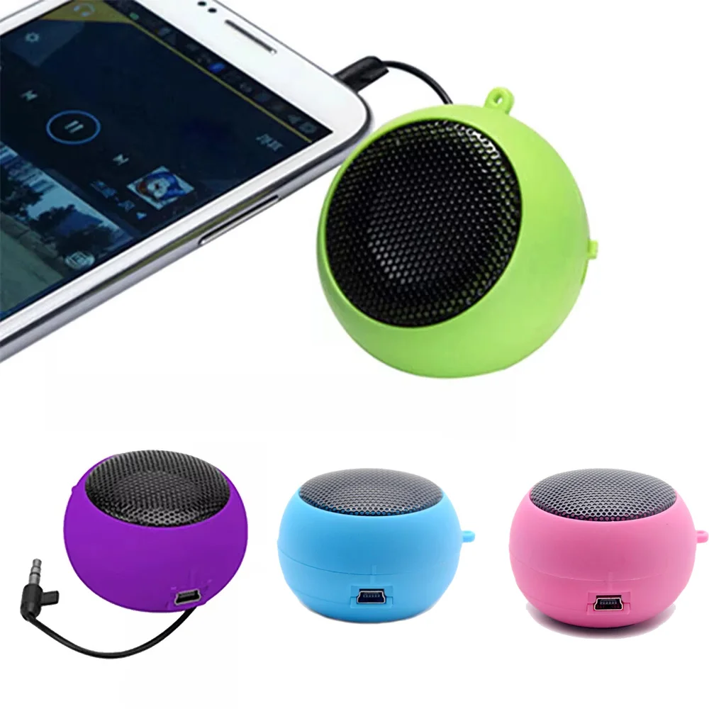 Mini Speaker Portable Rechargeable Travel Speaker With Aux Input
