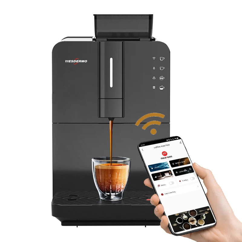 2025 Hot Home Smart Wifi tu ya Auto Fully Automatic Espresso Machine Coffee Maker with App