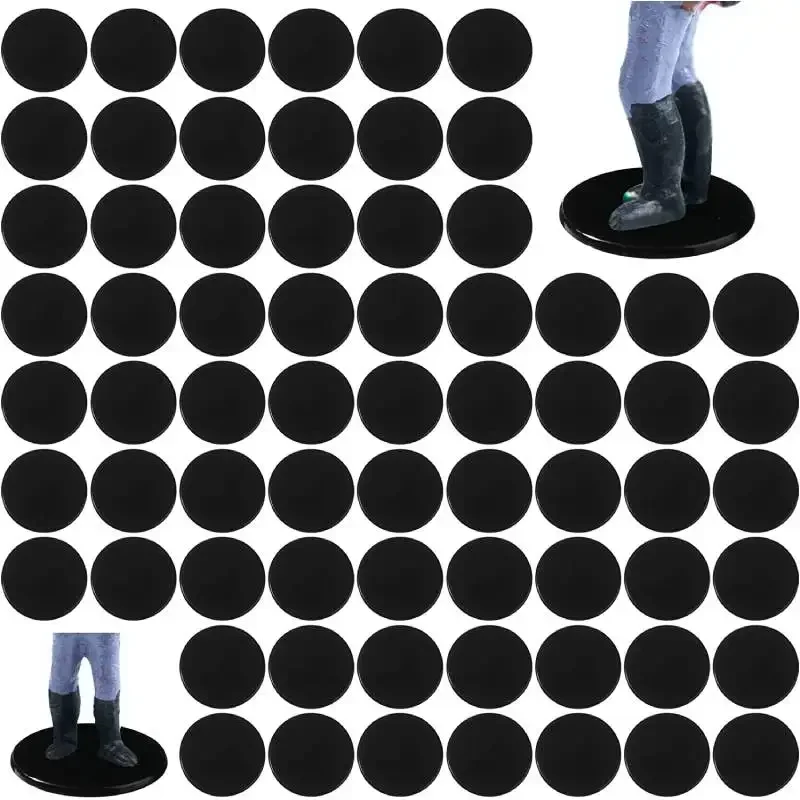 10pcs 25/30/40mm 라운드 모델베이스 원형베이스 아크릴 미니어처베이스 게임..