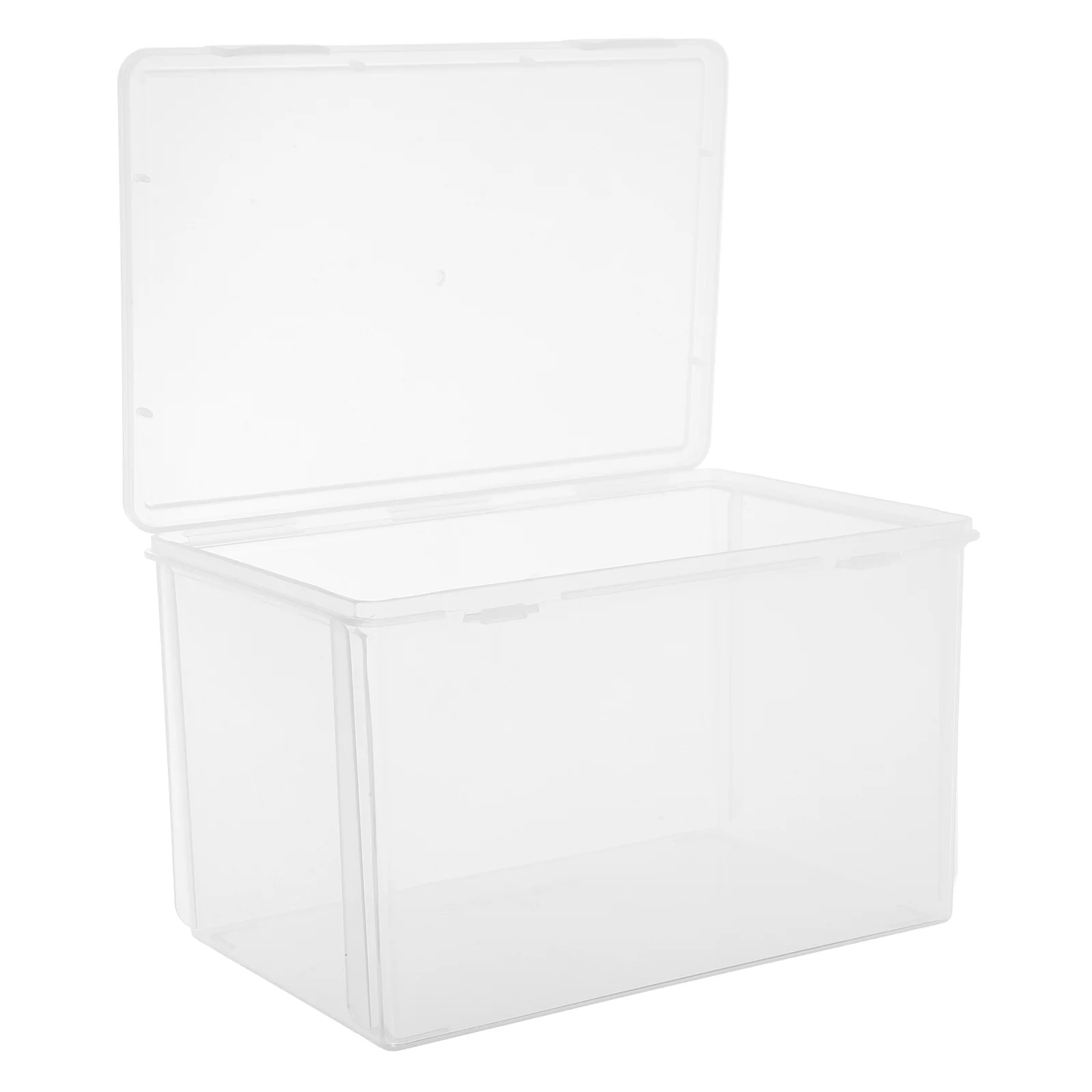 2PCS Storage Box Transparent Dustproof Envelopes Movie Vinyl Holder Bracket Cake Containers Airtight ganizer Jewel Cases DVD