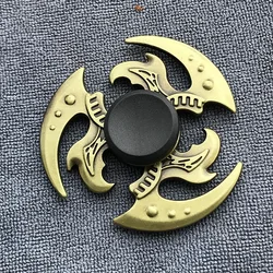 Antique Brass Hand Spinner Stress Relief Toy (Boomerang)