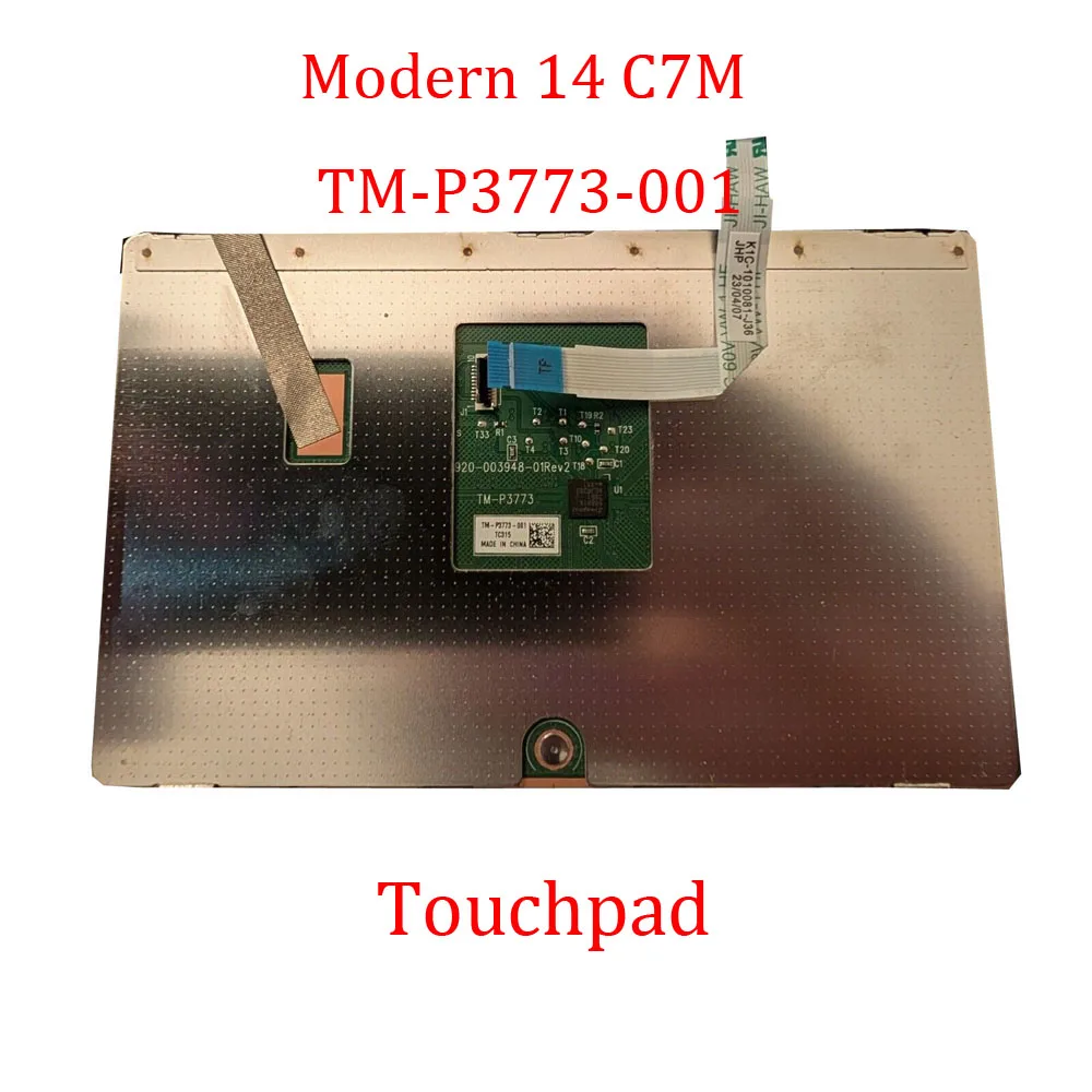 Laptop Touchpad For MSI Modern 14 C7M TM-P3773-001 Black New