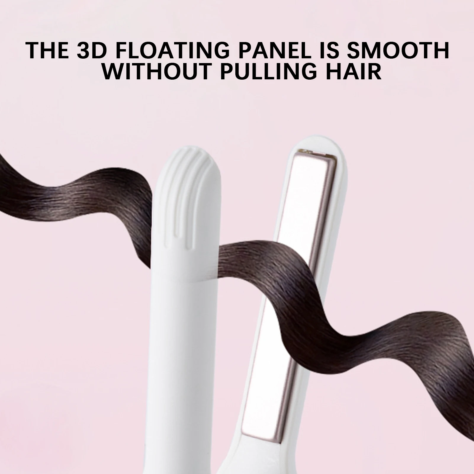 Multi-Purpose Curling Iron Dual-Use Narrow Iron Anti-Scald Flat Heating Hair Straightener For Men Women Hair Styling