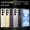 S25 Pro Smartphone Android 6.8Inch HD 8/12GB RAM 256/512GB ROM 5800mAh 48MP Camera Android 12 MTK Core Google Play Cell phone 1