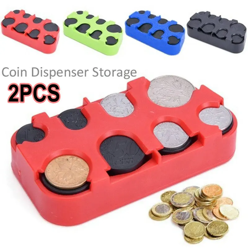 Storage Box Container Dispenser Coin Dispenser Storage Coins Euro Coins Dispenser Aliexpress