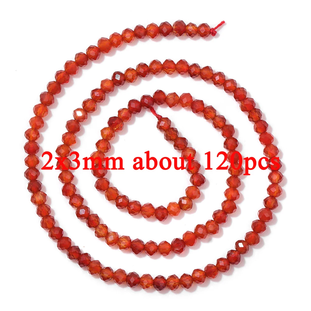 Großhandel Natürliche Rote Karneol Stein Perle Runde Rondelle Münze Agat Lose Spacer Perlen Für Schmuck Machen Armband Halskette DIY – Detail 32