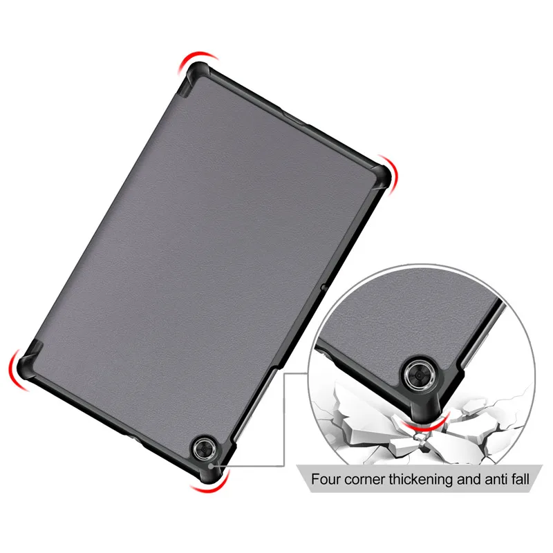For Lenovo Tab M10 HD 2nd Gen Magnetic Fold Leather Stand Tablet Shell Funda For Lenovo Tab M10 HD Case tb x306f x505 x605 Cover