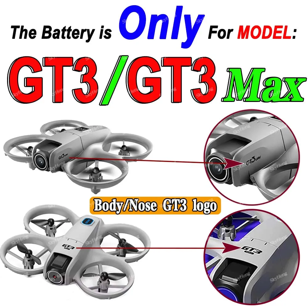 Vue rapprochée de batteries lithium pour drone GT3, avec connecteurs, dans un lot de 4 à 10 pièces.