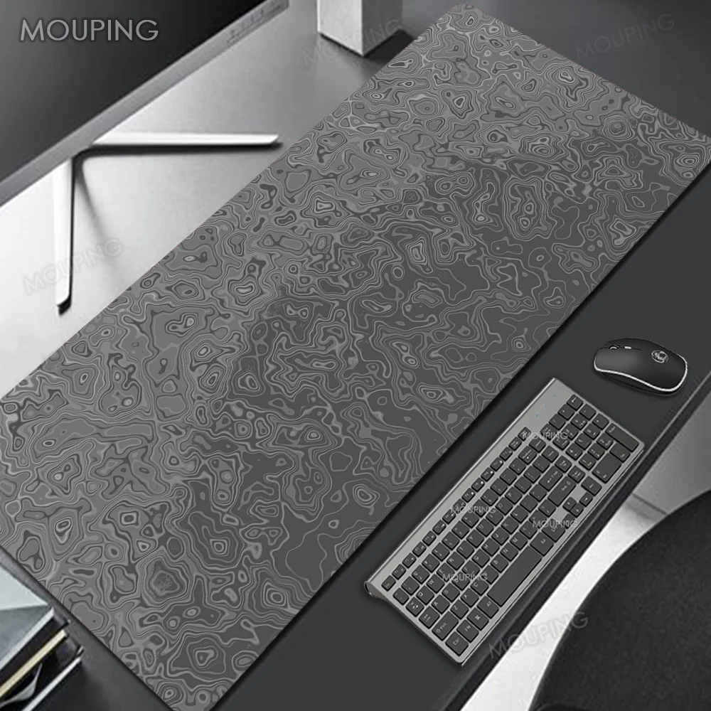 Black Deskmat Carpet Desk Accessories Laptop Gamer Mause Pad White Mouse Pad Large Mousepad 900x400 Office Tables mouse mats — view 5