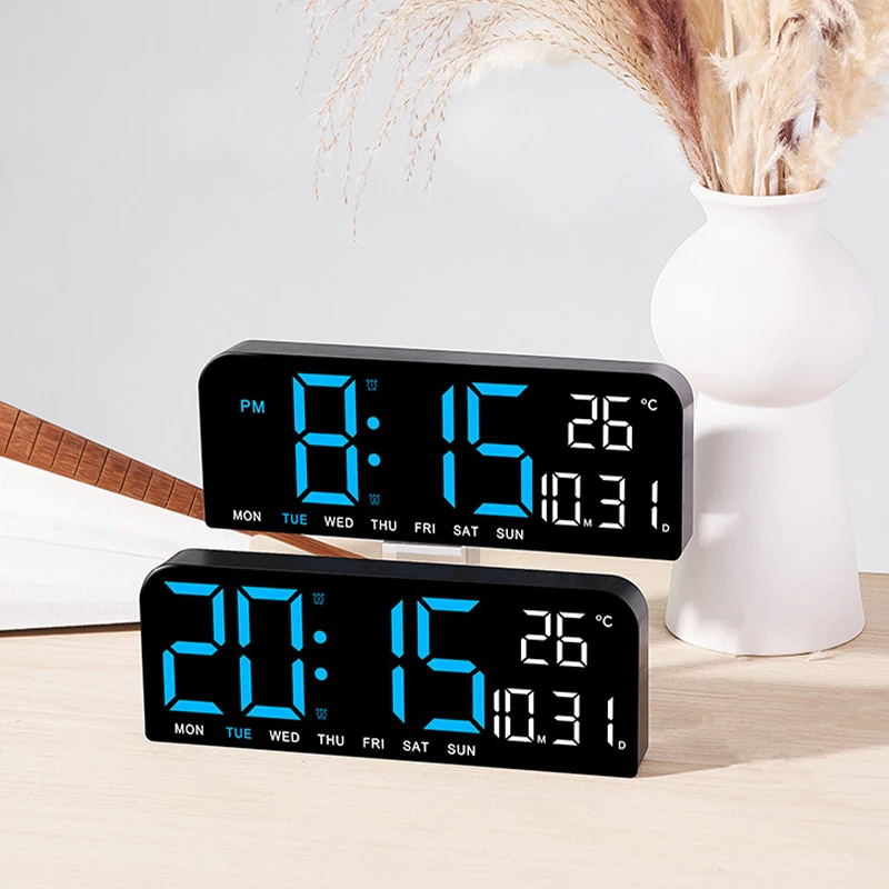 TIMESS Large Display USB Digital Alarm Clock