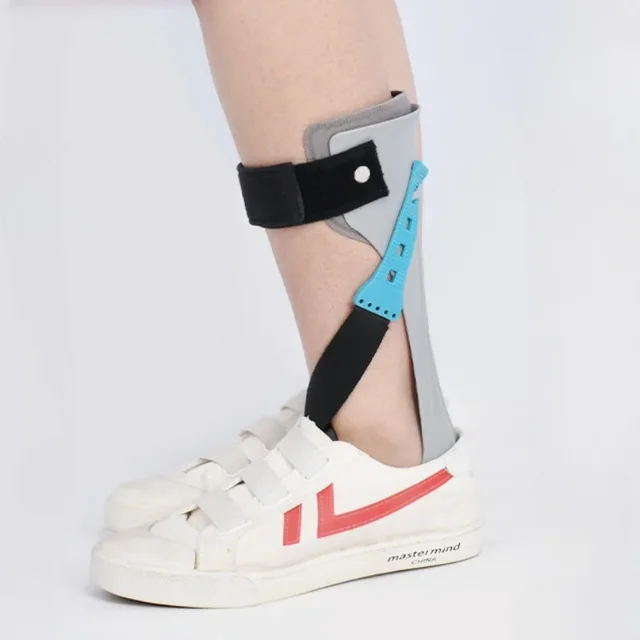 Correction of Stroke Hemiplegia and Ankle Joint Fixation with Foot Drop Orthosis Device for Inversion and Valgus Correction Shoe 4