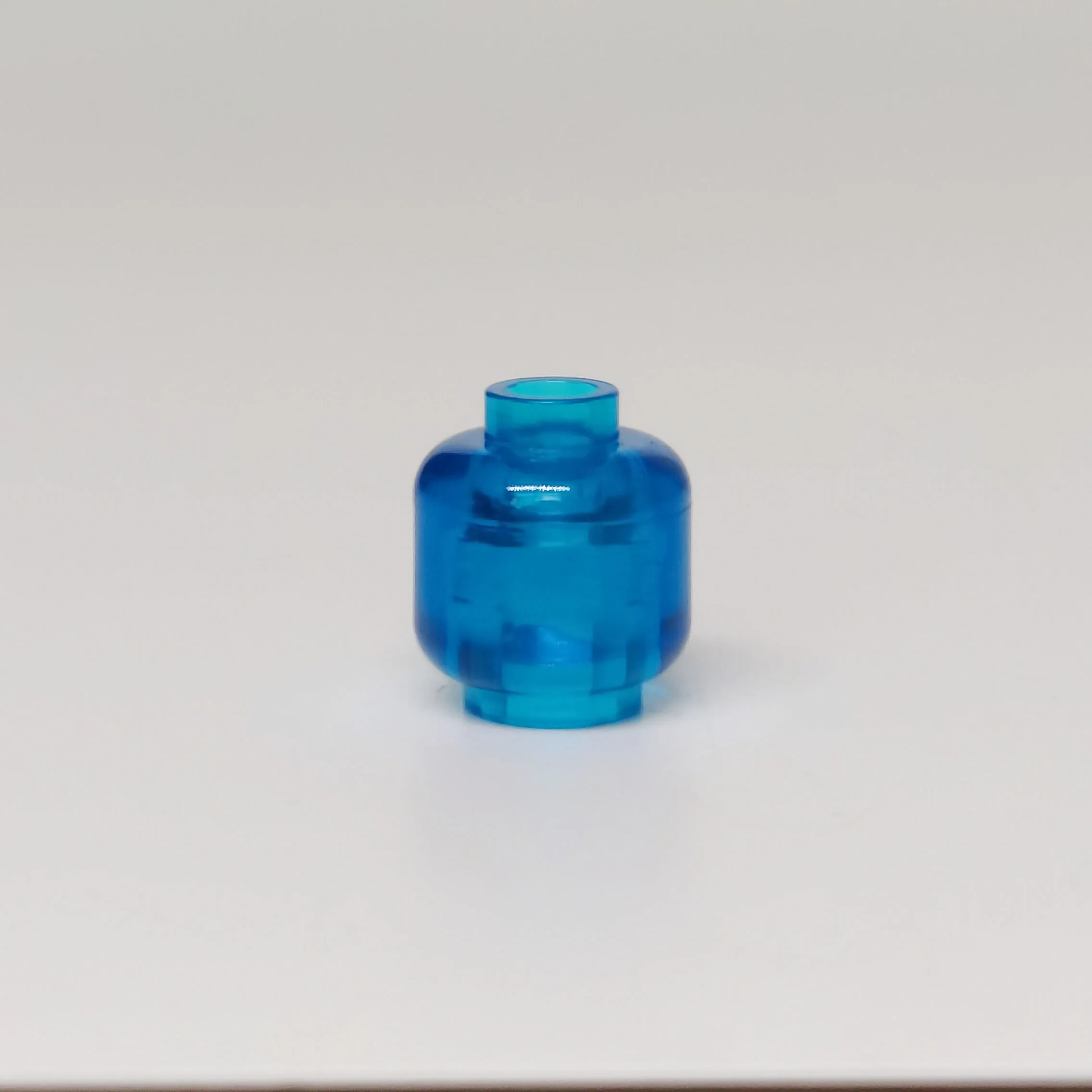 100pcs DIY MOC Building Block Parts - Plain Head with Blocked Open Stud