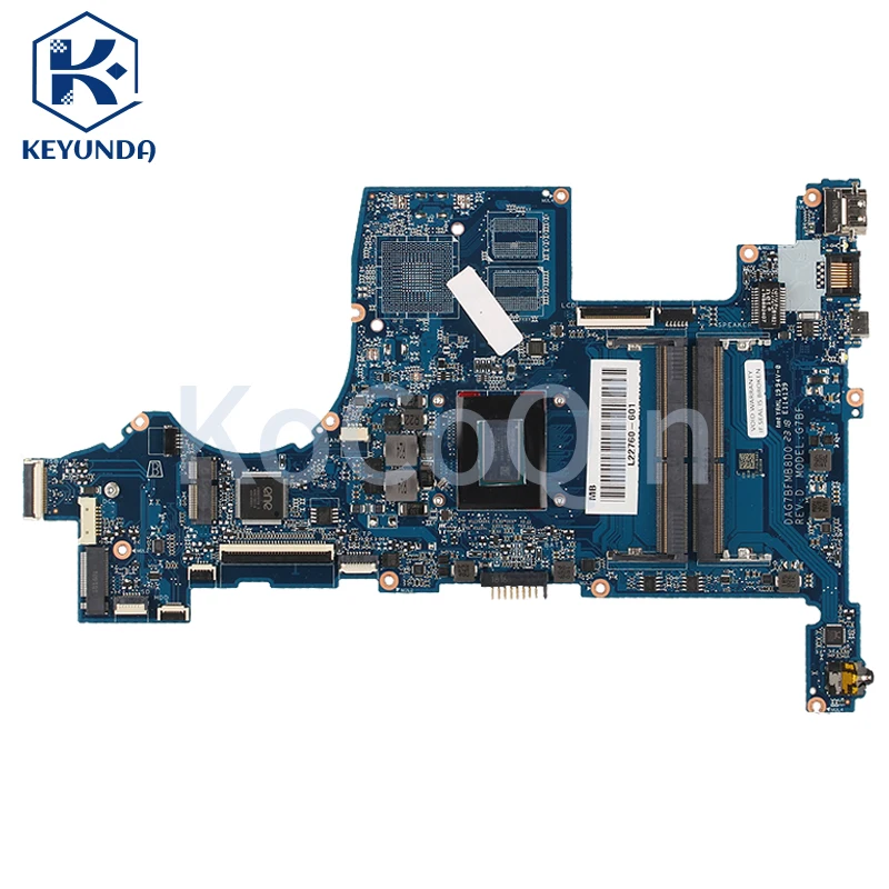 Placa-mãe para hp pavilhão 15-cw 15z-cw, dag7bfmb8d0