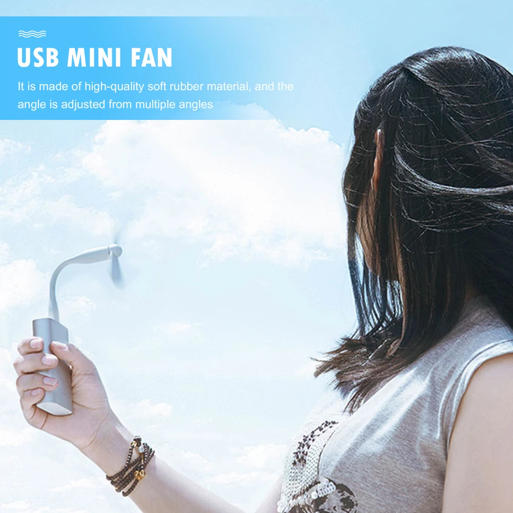 Mini Usb Fan Gadgets Flexible Cool  Usb Flexible Portable Mini Fan - Mini  Usb Fan - Aliexpress