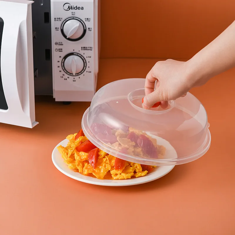 

Microwave Heating Cover High Temperature Resistant Special Bowl Splash-proof Cover Household Hot Dishes Cover Dustproof