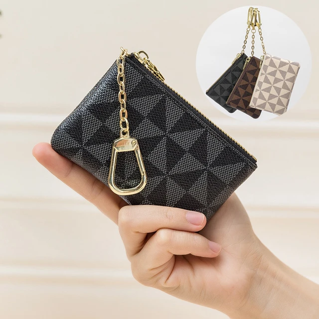 Women men Luxury Design Coin Purse Mini Purse with Chain Zipper