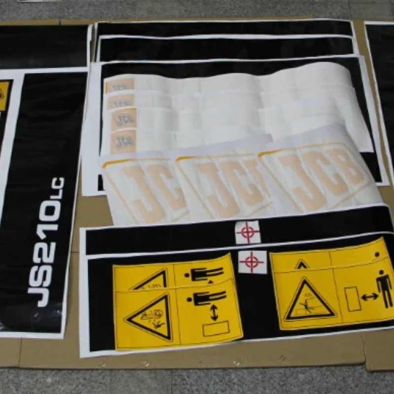 Original For Jcb Jcb Excavator Full Vehicle Logo Sticker Jcb200/220/240/360 Body Logo Sticker Accessories