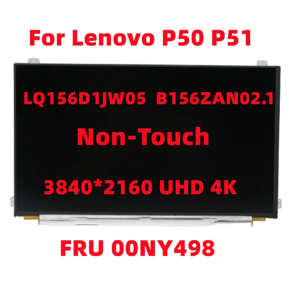 Écran LCD IPS FHD 15.6" Pour Lenovo ThinkPad P51s 20HB - Dalle Neuve - 1920x1080 - Connecteur 30 Pins