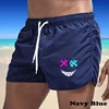 Summer Shorts Men Swim Trunks Quick Dry Board Shorts Bathing Suit Breathable Drawstring With Pockets Surfing Beach Sweat Pants 4