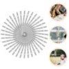 50 Pcs Wind Chime Tube Wind Chime Tube Metal Pipe Kids Plaything Wind Chime Accessories Hanging Decor Home Decor Supplies 5