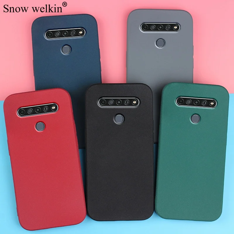Sand Matte Soft Silicone Shockproof Anti-Slip Protective Phone Case Cover