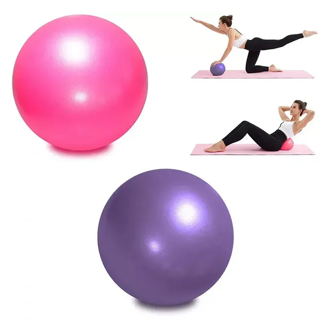 25cm Yoga Ball Exercise Gymnastic Fitness Pilates Ball Balance Exercise Gym Fitness Yoga Ball Indoor Training Yoga Ball Core 3