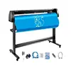 SucceBuy 53Inch Vinyl Cutter Plotter Machine 1350mm Vinyl Cutting Plotter Signmaster LCD Screen for DIY Advertising Label Making 1