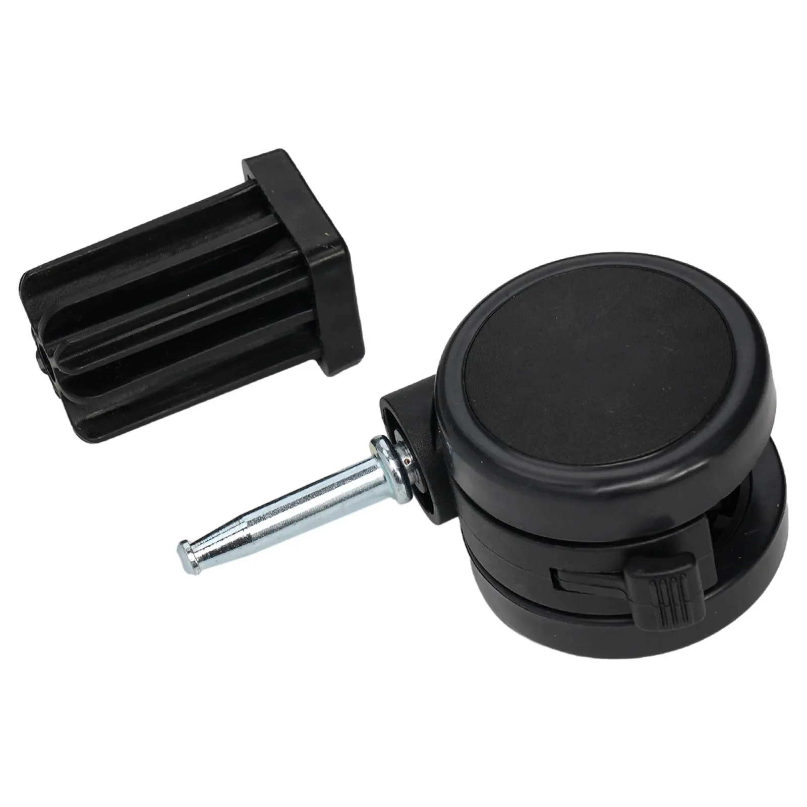 Brand New Caster Caster Wheel 1 Sets 2-1/2 99241 Black Easy To Install AndGrills High-grade Plastic