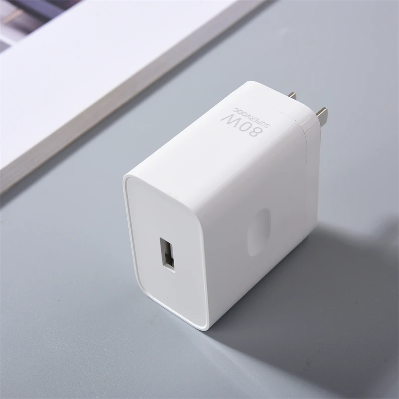 OPPO 80W Super VOOC Charger For OPPO Find N2 X5 X3 X2 A1 Pro VOOC