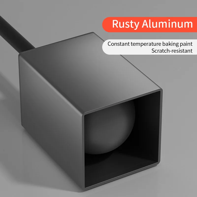 Bathroom Toilet Brush Holder Wall Mounted Household Cleaning Tools No Punching Install Space Aluminum Toilet Brushes WB8712 toilet brush holder