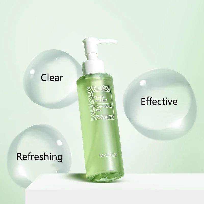 Plant Extract Cleansing Oil Gentle Cleaning Face Eye Lips Deep Cleaning Makeup Remover Water Moisture Skin Portable Travel Size 3