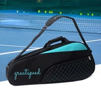 Waterproof Gym bag Tennis Bag Badminton Bag Raquet Sports Bag One Shoulder Pack Men Women Racket Bags Large Capacity 3 Rackets