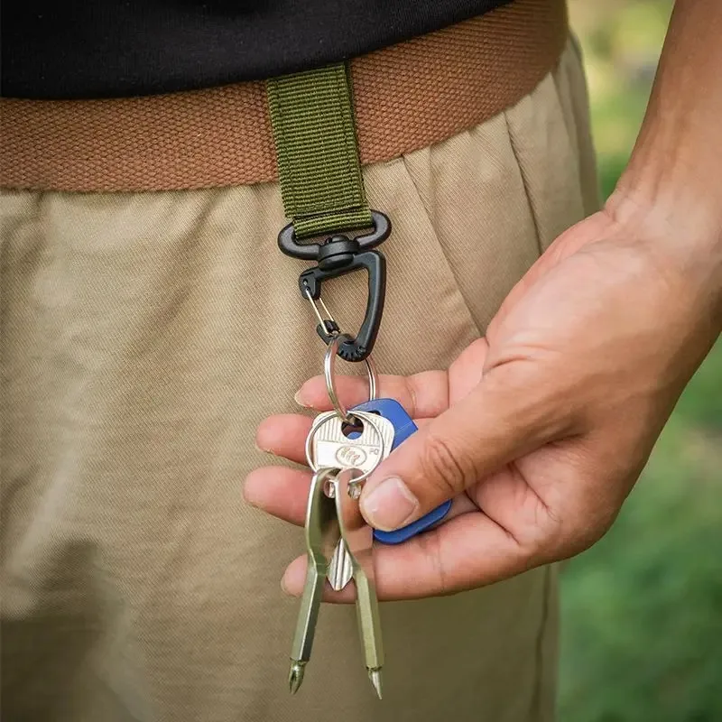 Backpack Accessories Outdoor 360 Degree Rotating Nylon Mountaineering Buckle Keyhook Strap Buckle Belt Buckle Suspension