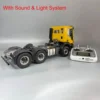 1/14 6x6 RC Tractor Truck 2 Speed Transmission Remote Control Car Sounds Lights Painted Finished Vehicle Toys for Boys  trucks 5