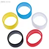【No】4 Pcs Performance Grip Rings, Stretchable Rubber Shock Absorbers For Enhanced Tennis Racket Control And Comfort 3