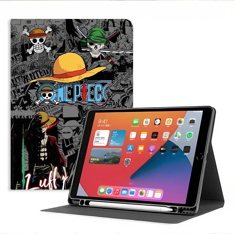 Enhanced Case with Pencil Holder, Compatible with Multiple Tablet Sizes