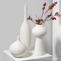 Ceramic Vase Decoration Advanced Sense Flower Arrangement Ins Wind Wine Cabinet Home Decoration 2