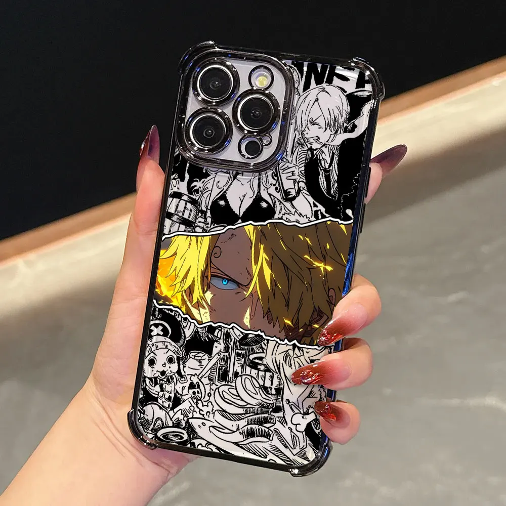 Cool Manga Luffys Plating Anti-Fall Airbag Phone Case
