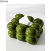 Green Bubbles Tissue Box Dining Table Napkin Holder Paper Towels Removable Tissue Boxes Cotton Candy Shaped Paper Towel Case 4