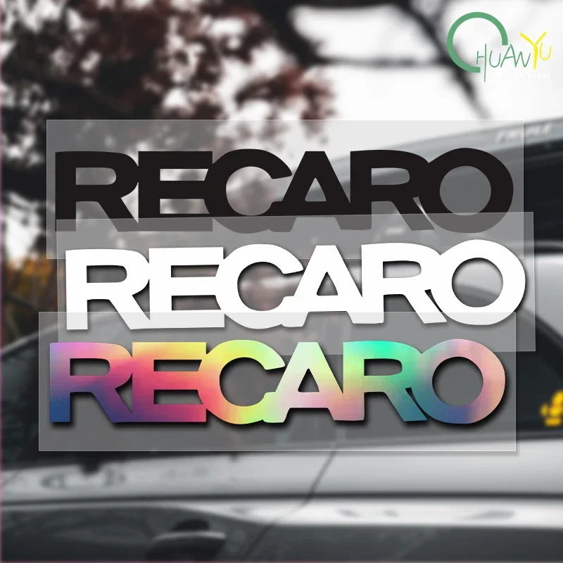 Per Recaro Sticker Vinyl Seat Slivia Civic Accord Ep3 S2000 Jdm Drift Decal Truck Car Stickers Decalcomanie Decor Car Goods