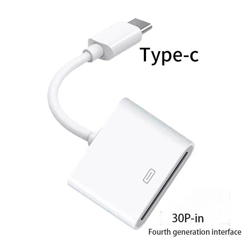 Charging Cable A-pple 4-To-Type-C 30pin To Type-C Interface Adapter
