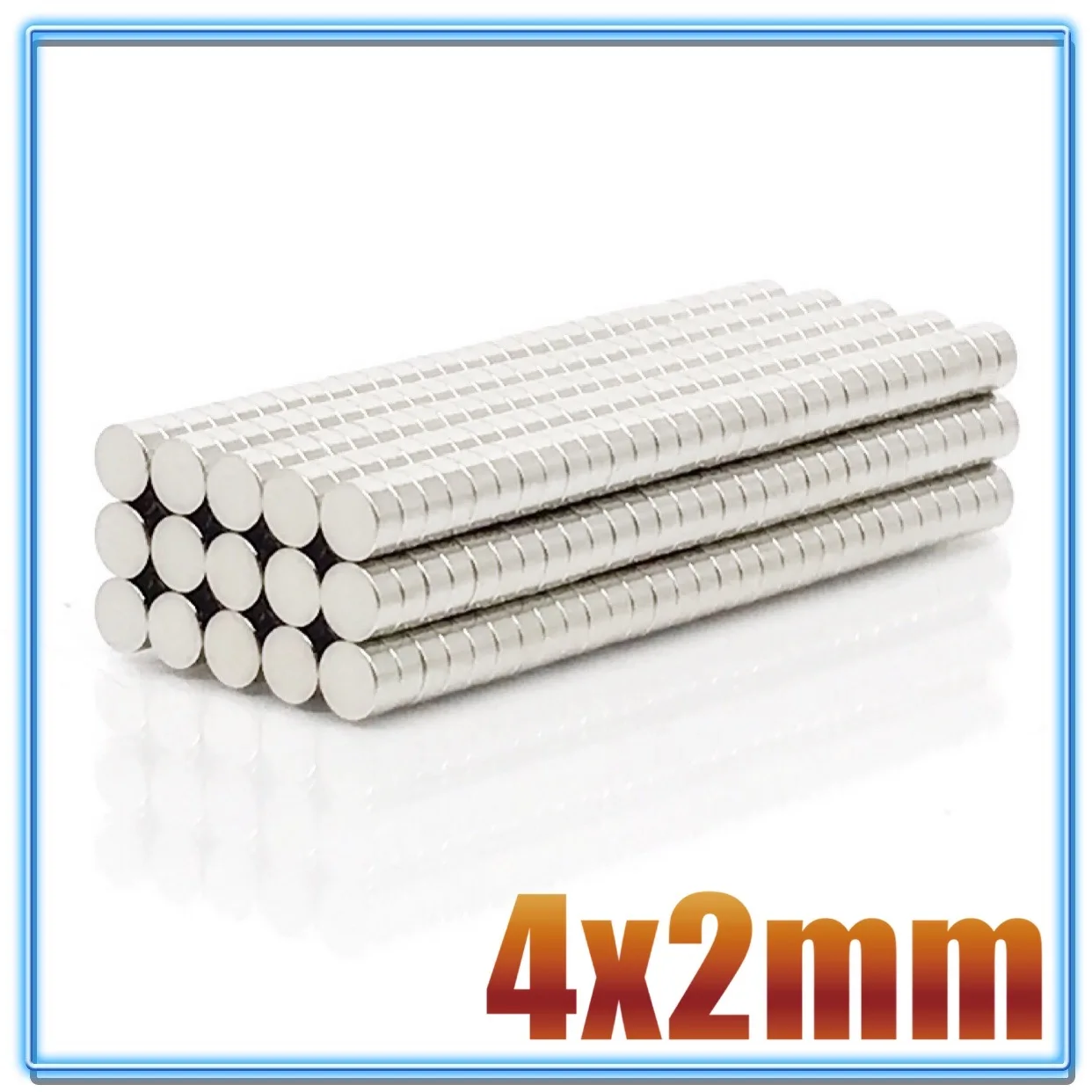 Round Magnets Neodymium Magnets 50~2000pcs 4x2 Rare Earth Magnets Diameter 4x2mm Small Round Magnets 4mm*2mm Permanent Neodymium 4*2 strong magnet disc