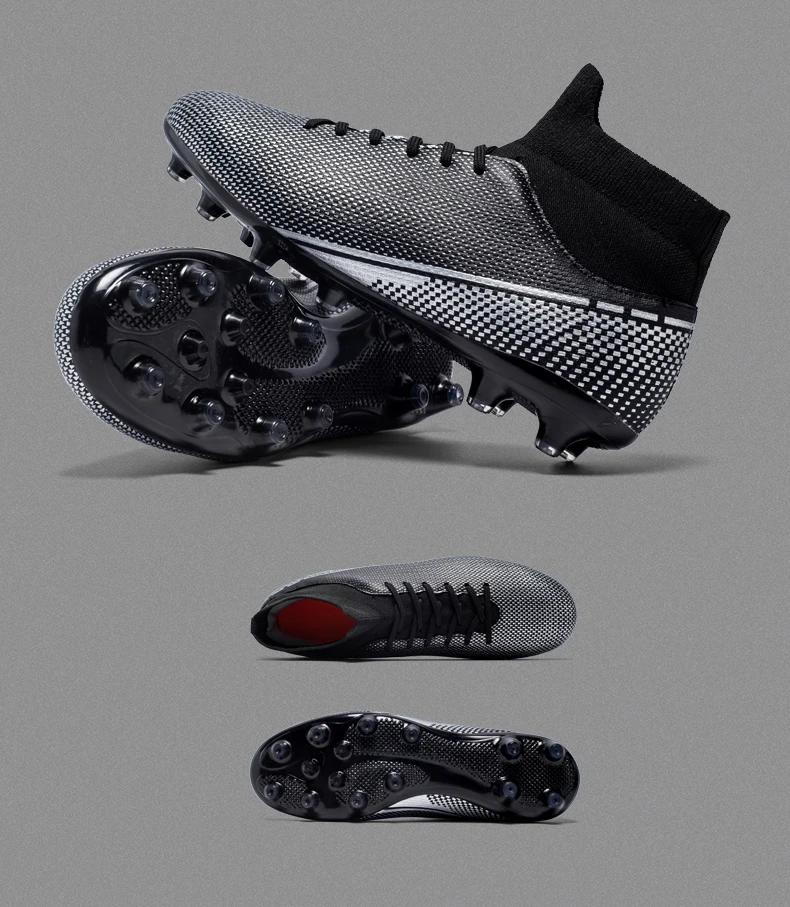 Zapatillas de fútbol para hombre y niño, botas de fútbol FG/TF para interior y exterior, para niños y niñas_voghion.com