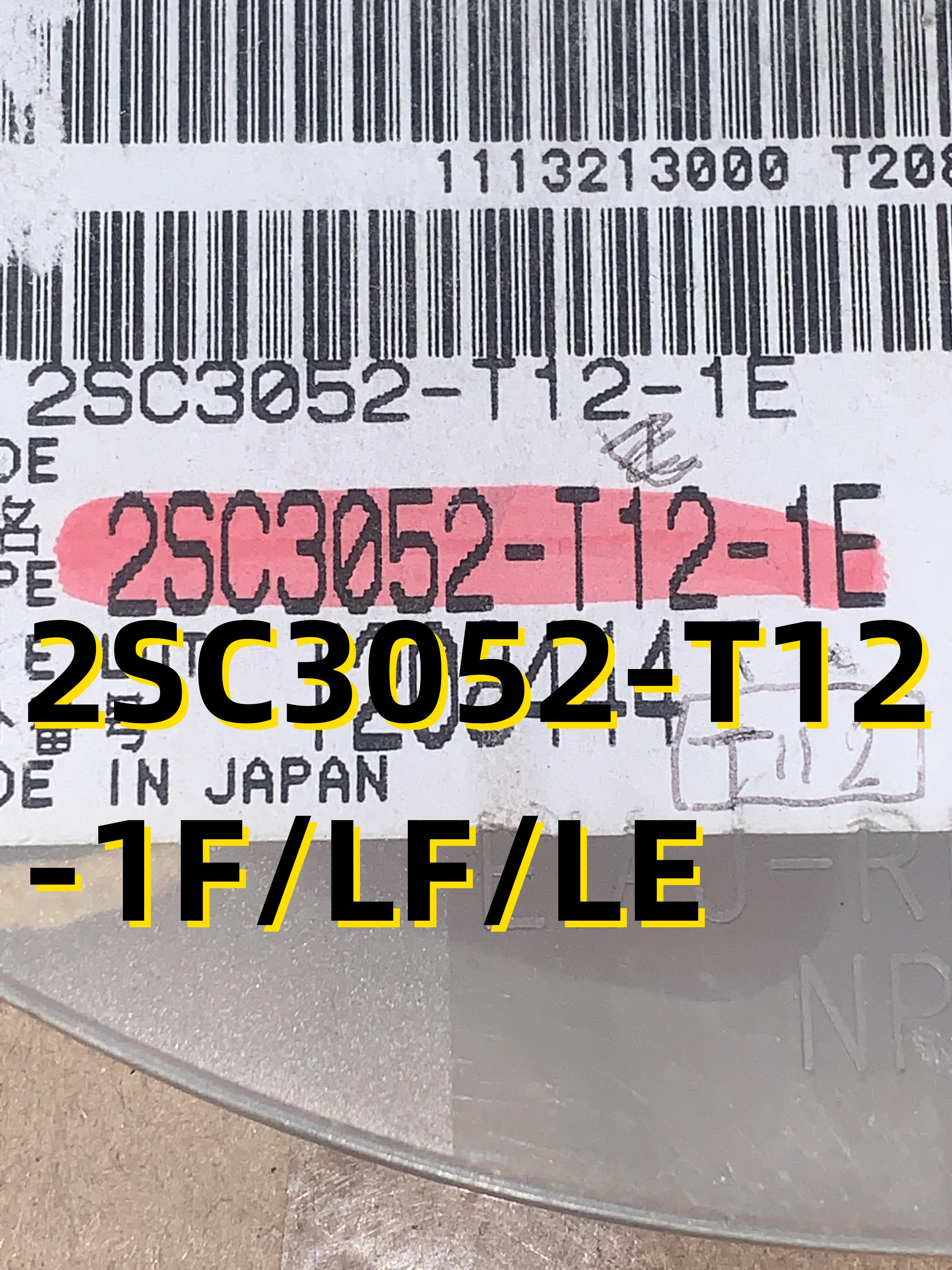 

10pcs 2SC3052-T12-1F/LF/LE