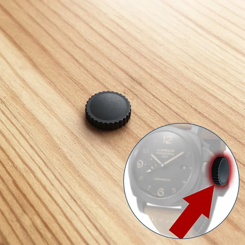 Parte Della Copertura Della Corona Dell'Orologio In Ceramica Per L'Orologio Pam Panerai Luminer 1950 Pam441