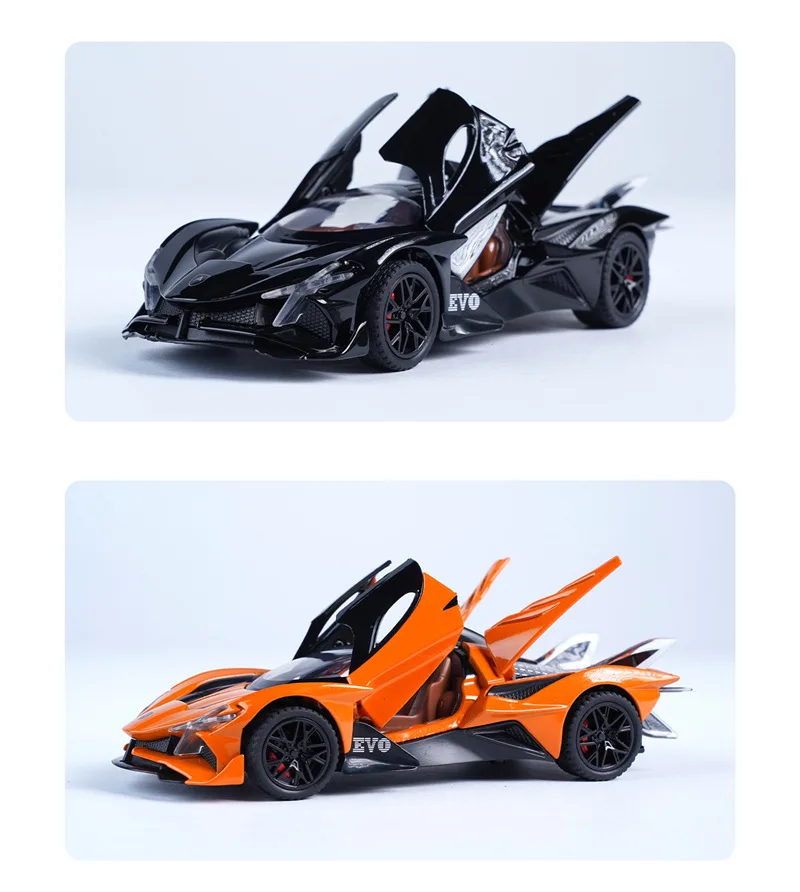 1:32 Apollo Project EVO Alloy Sports Car Model Diecast Racing Car